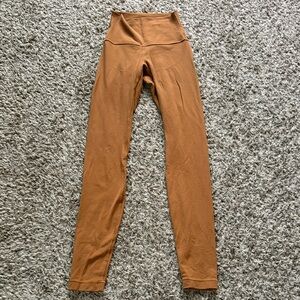 Lululemon Align High-Rise Pant 28" Copper Brown size 0